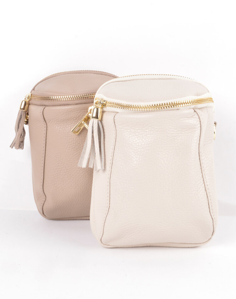 Leather shoulderbag | 552691