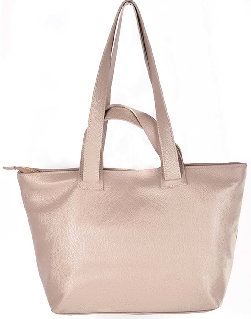 Lederen shopper, foto 3 van 6