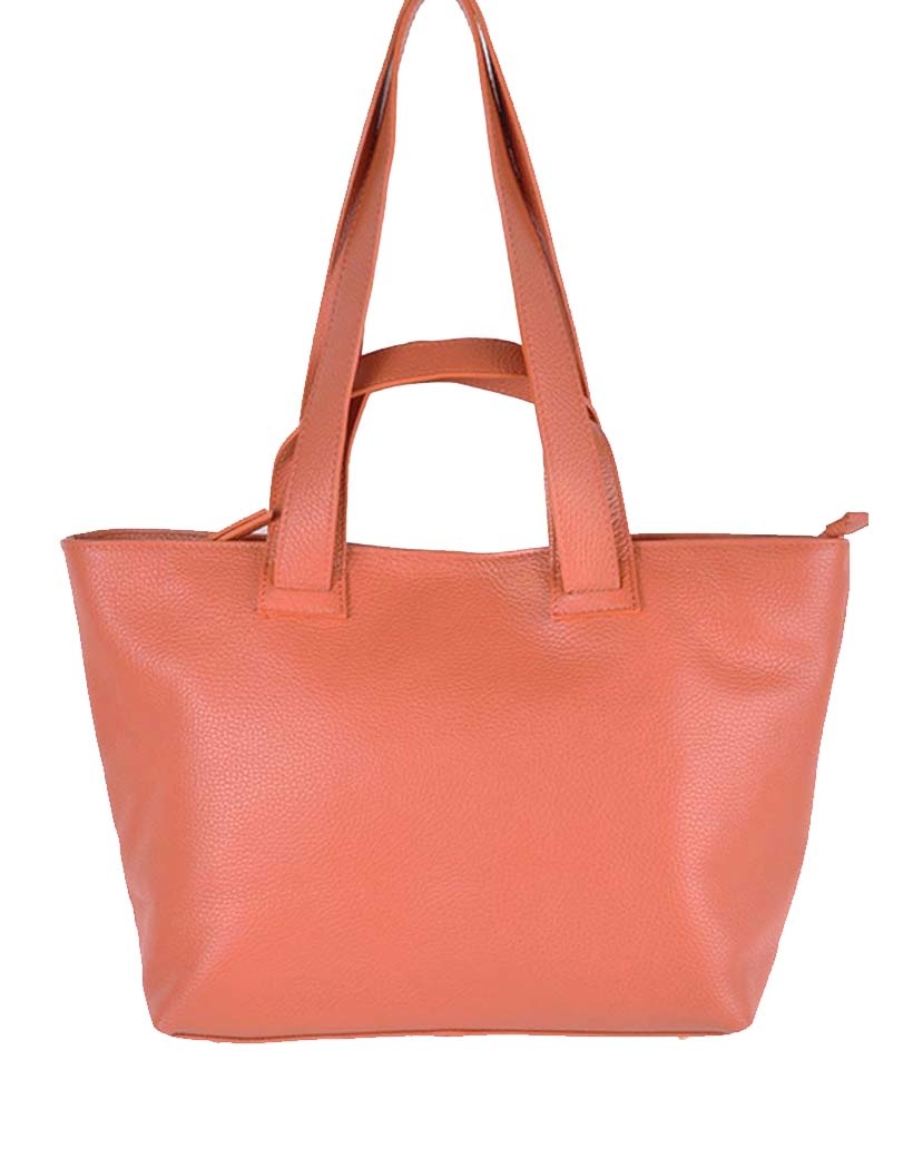 Lederen shopper, foto 5 van 6