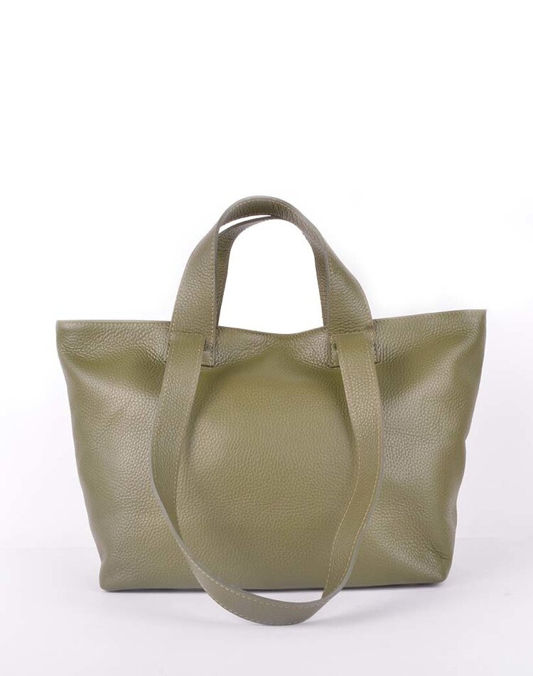 Leder-Shopper