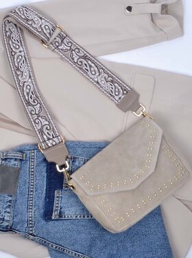 Bagstraps | Paisley  embroided