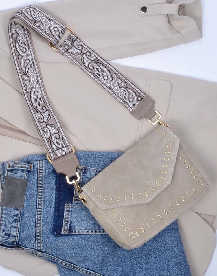 Bagstraps | Paisley  embroided