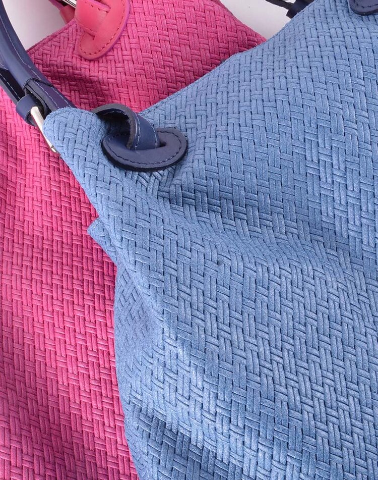 Lederen handtas | == | 552740