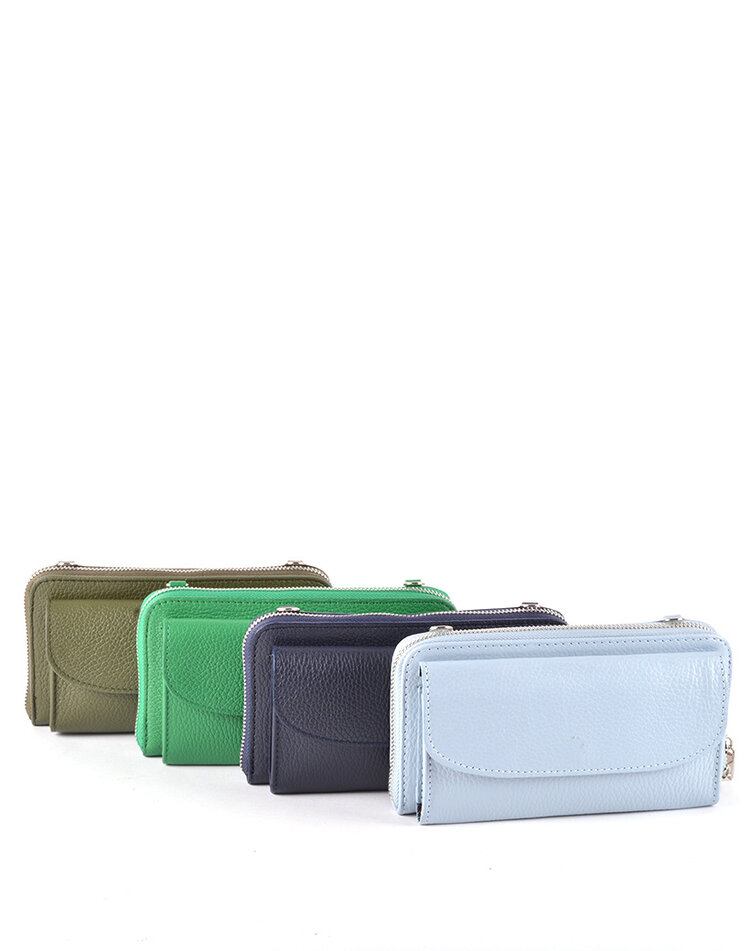 Leder-Geldbörse / Handytasche | 552637