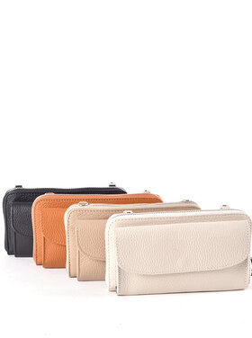 Leder-Geldbörse / Handytasche | 552637