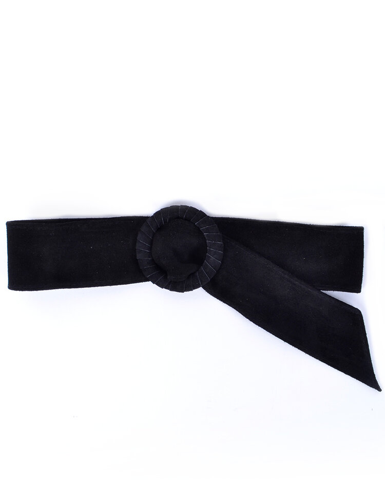 Giuliano Leather  Suède belt 800048  Round