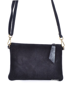 Kleine Wildleder-Schultertasche | 900097