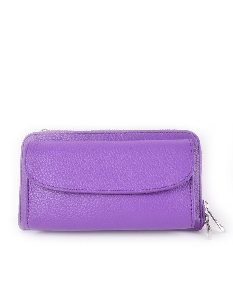Leder-Geldbörse / Handytasche | 552637