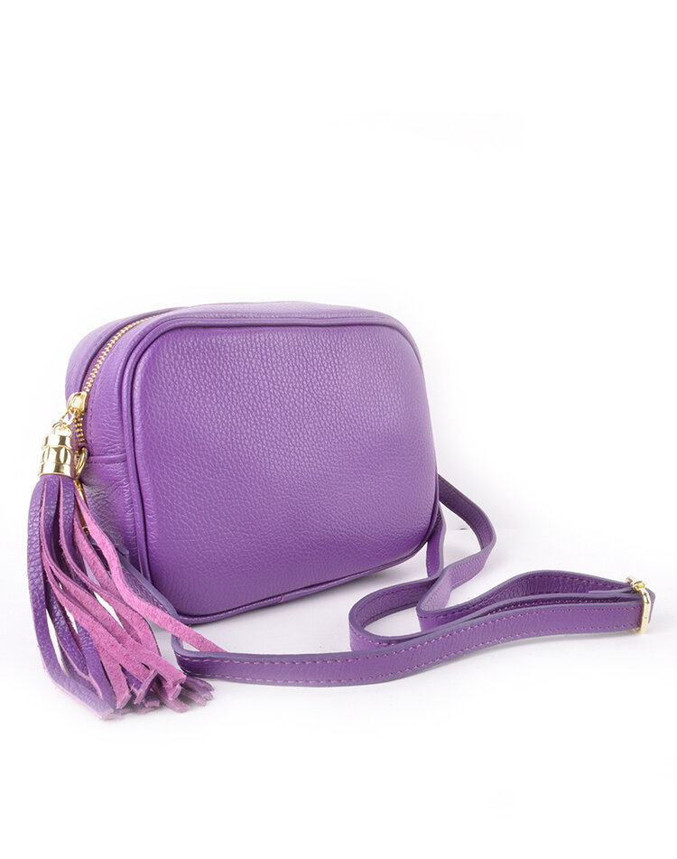 Leather shoulderbag | 552759