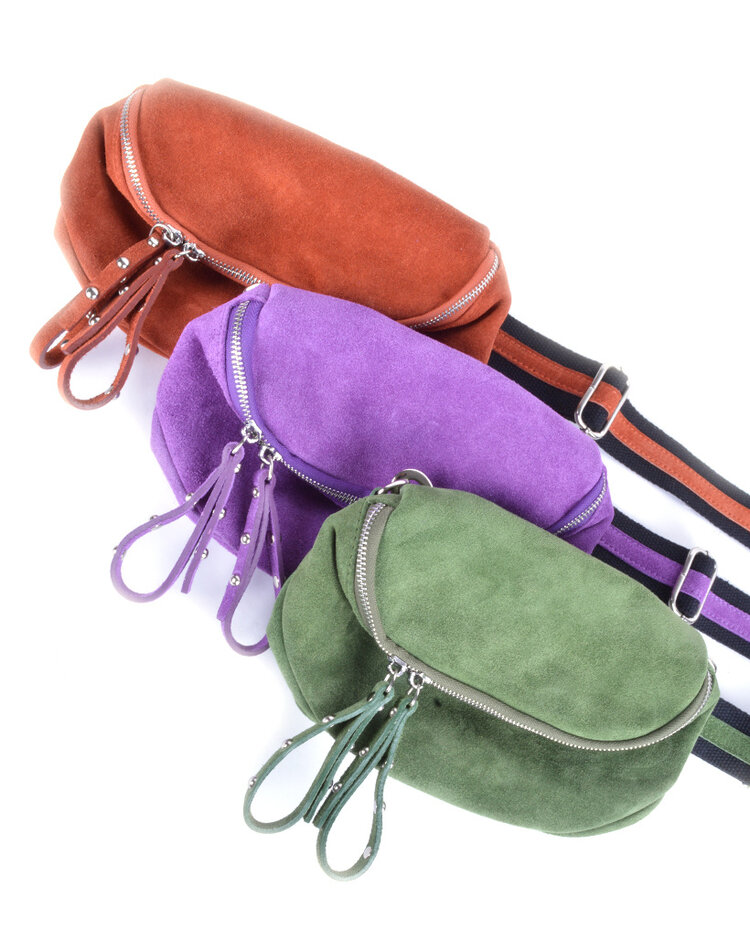 Wildleder-Gürteltasche | 900179