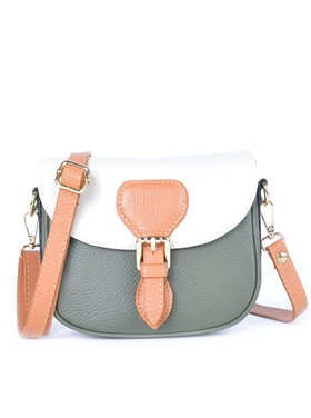 Leather shoulderbag multi color | 552793