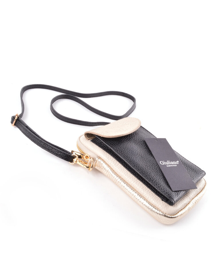 Lederen telefoontasje | 5527920