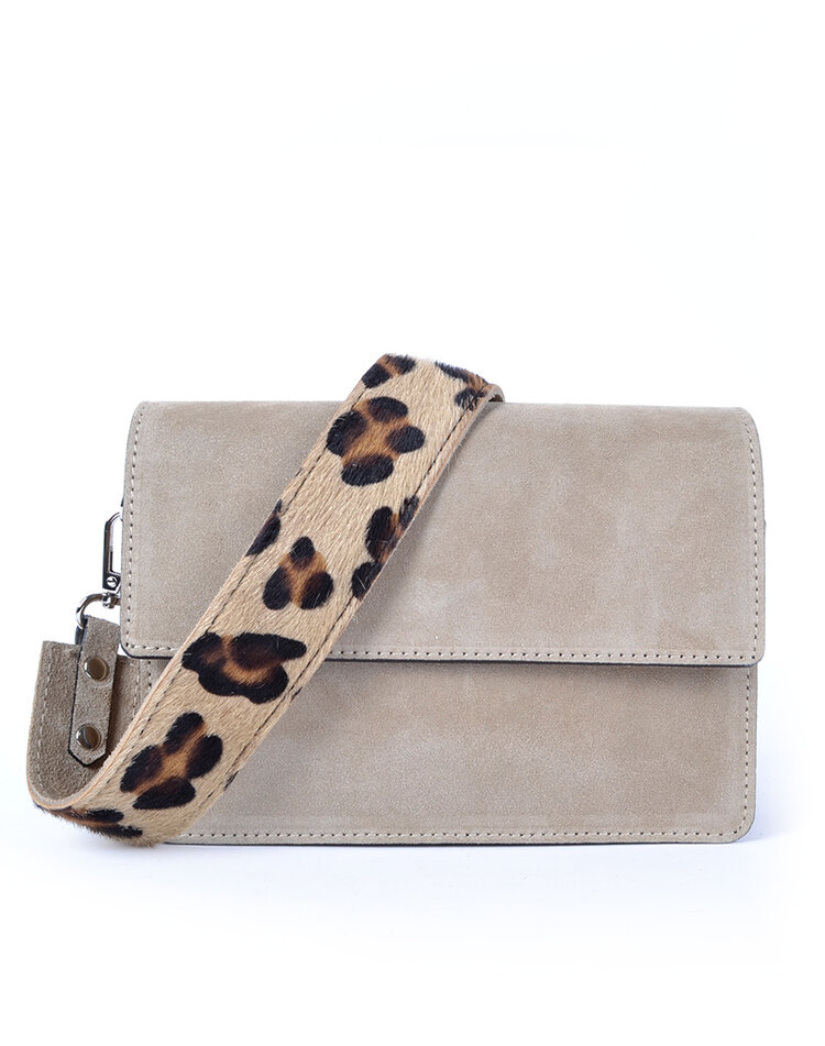 Wildleder-Schultertasche | 552729