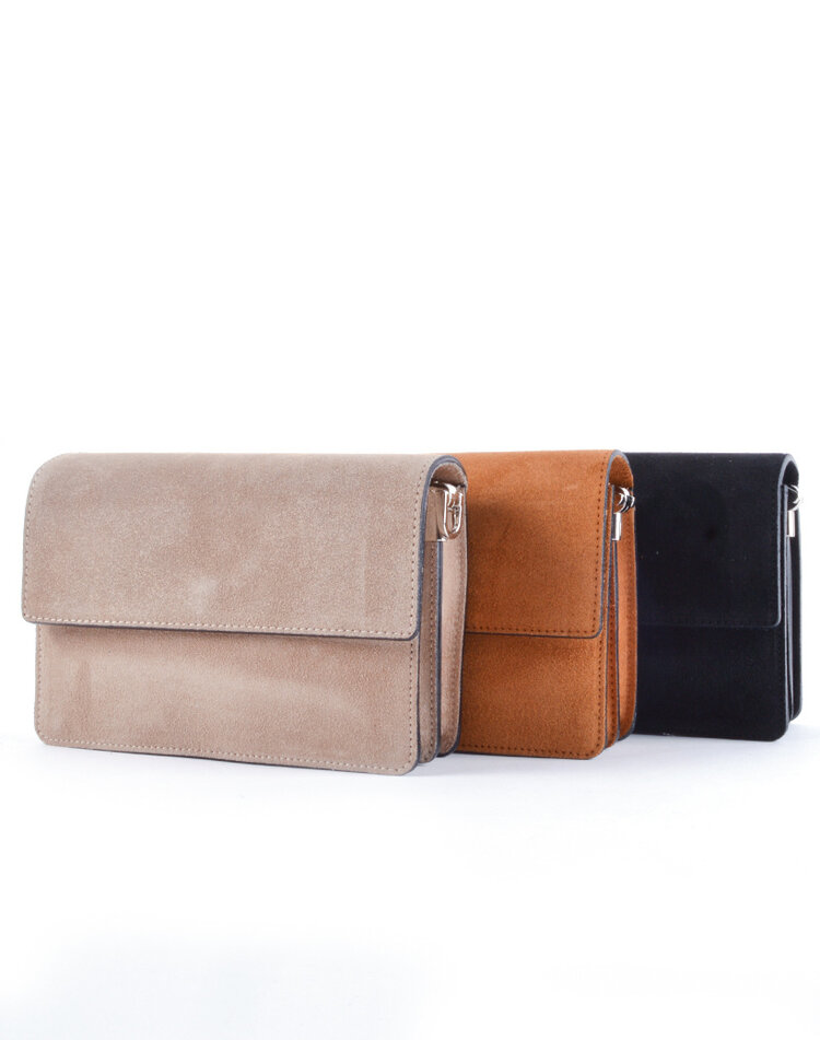 Wildleder-Schultertasche | 552729