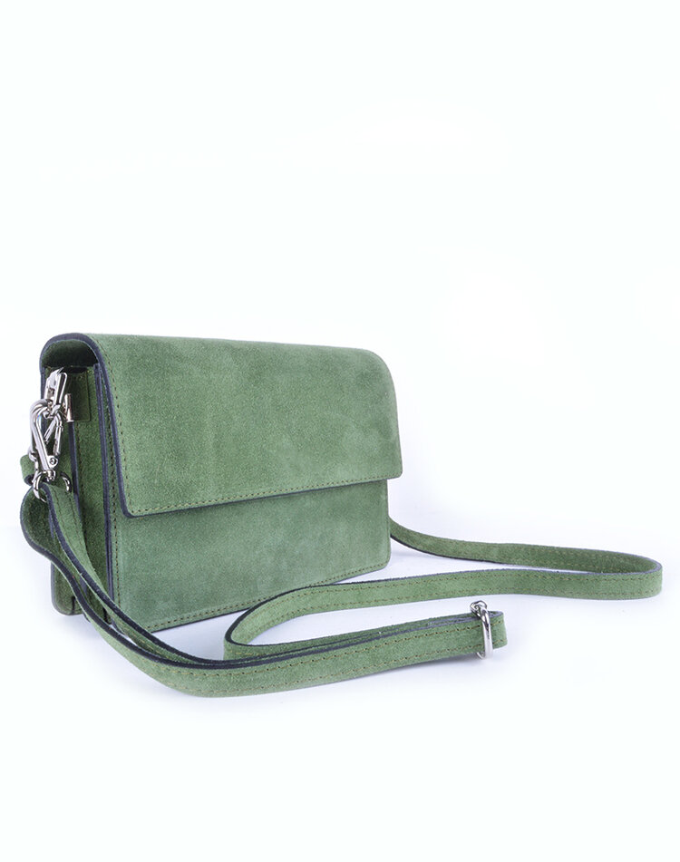 Wildleder-Schultertasche | 552729