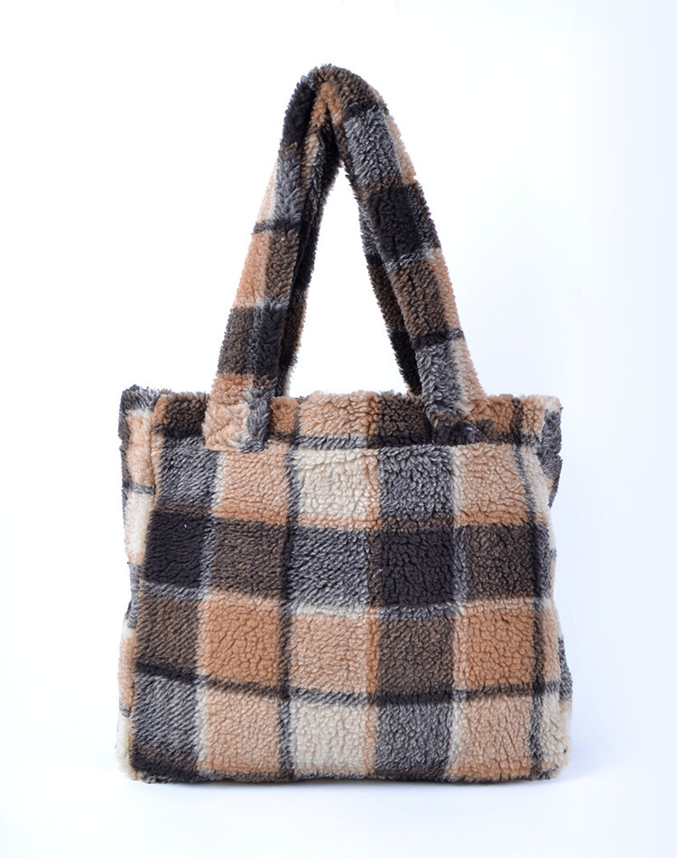 Teddy Shopper Checkered | 102420