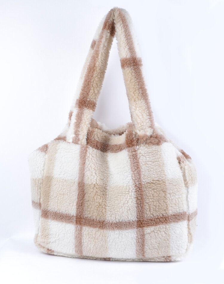 Teddy Shopper Checkered | 102420
