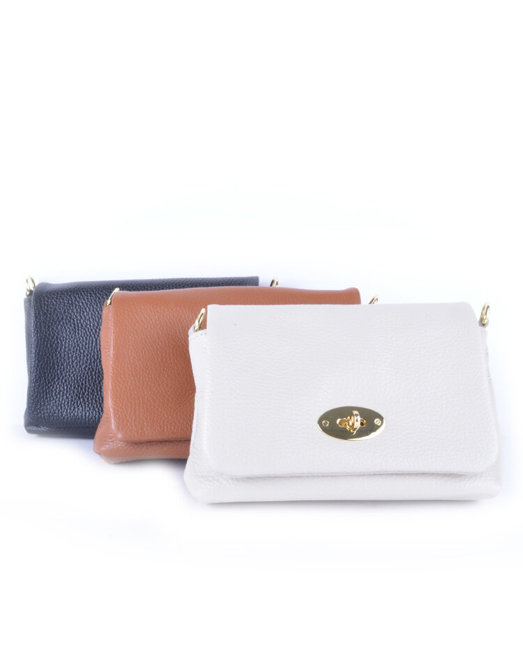 Lederen schoudertas | 552705