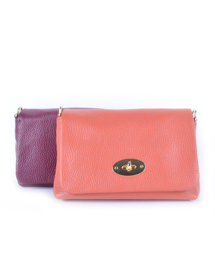 Leder-Schultertasche | 552705