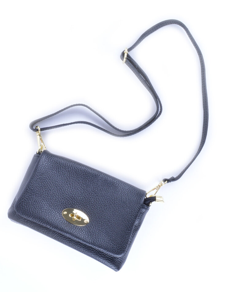 Leder-Schultertasche | 552705