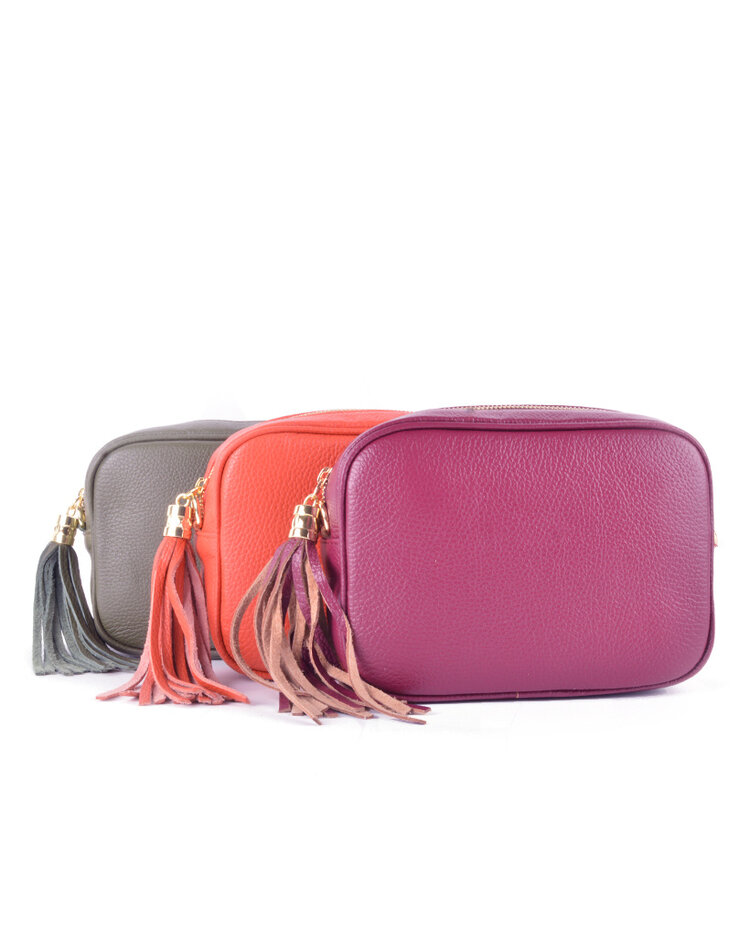 Leder-Schultertasche | 552759