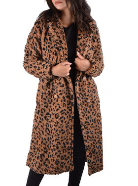 Teddy coat | 65022 CHEETAH