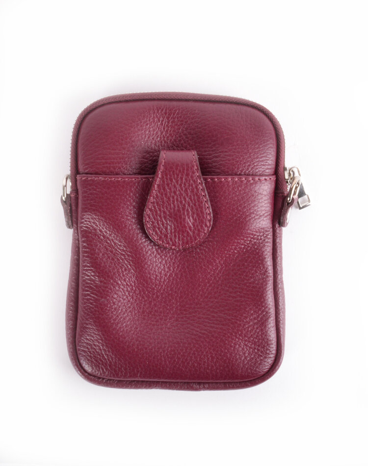 Leder-Schultertasche | 552640