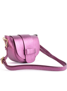 Leather shoulderbag Metallic 5527430