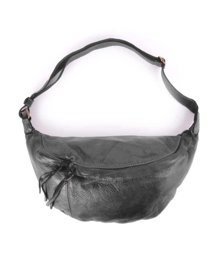 Giuliano Leather  Gewaschene Leder-Gürteltasche XL | 552809