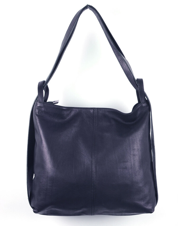 Giuliano Leather  Gewaschene Leder-Handtasche / Rucksack | 552765