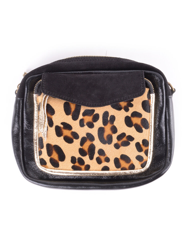 Lederen schoudertas Panter | 552850