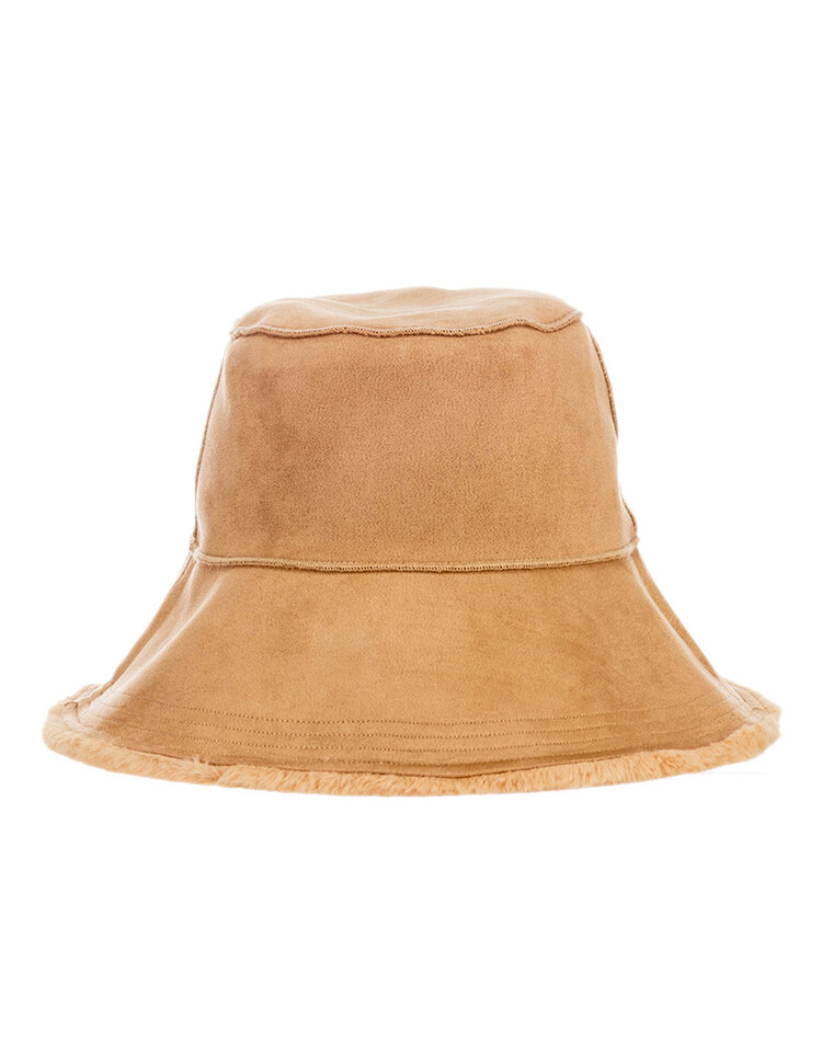 Faux Fur bucket hat | Reversible