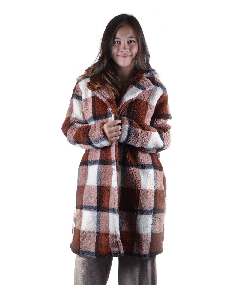 Teddy coat | 62121 | Rust