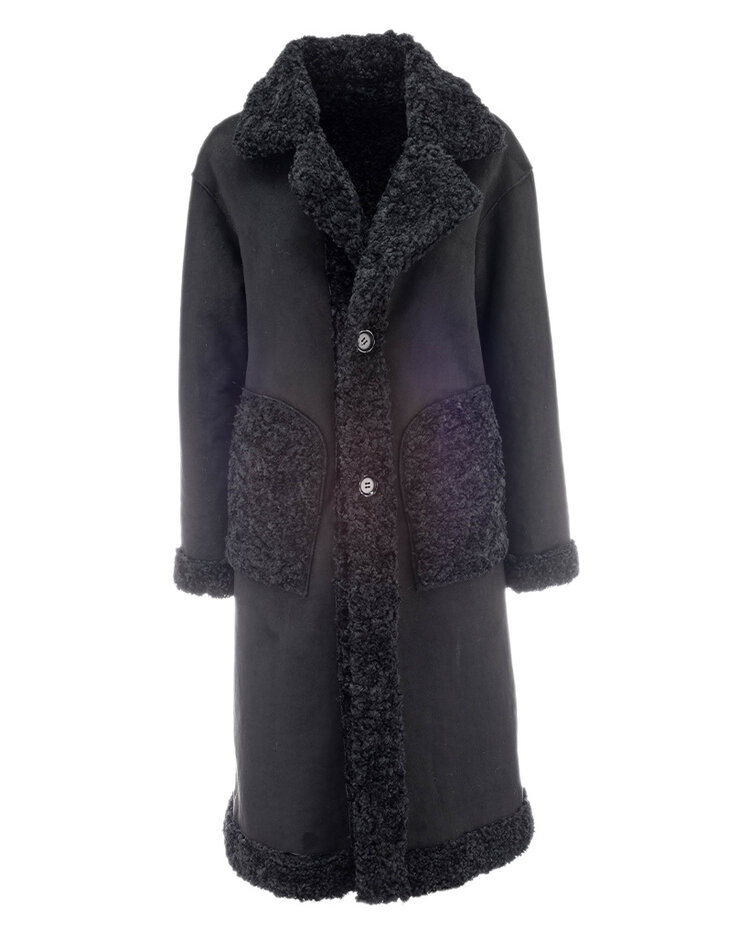 Teddyjacke | Wendbar | CP032 | Schwarz