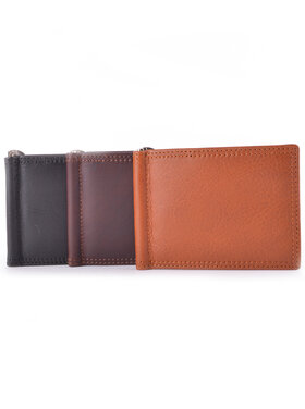 Lederen mannen portemonnee/pasjeshouder | 300049