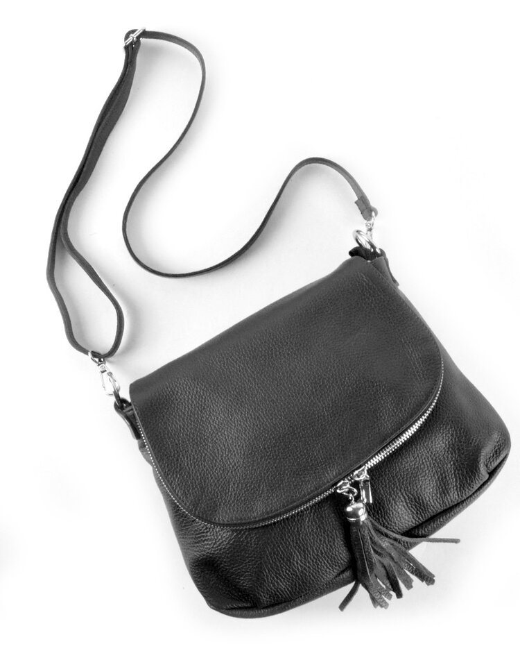 Lederen handtas| 552872