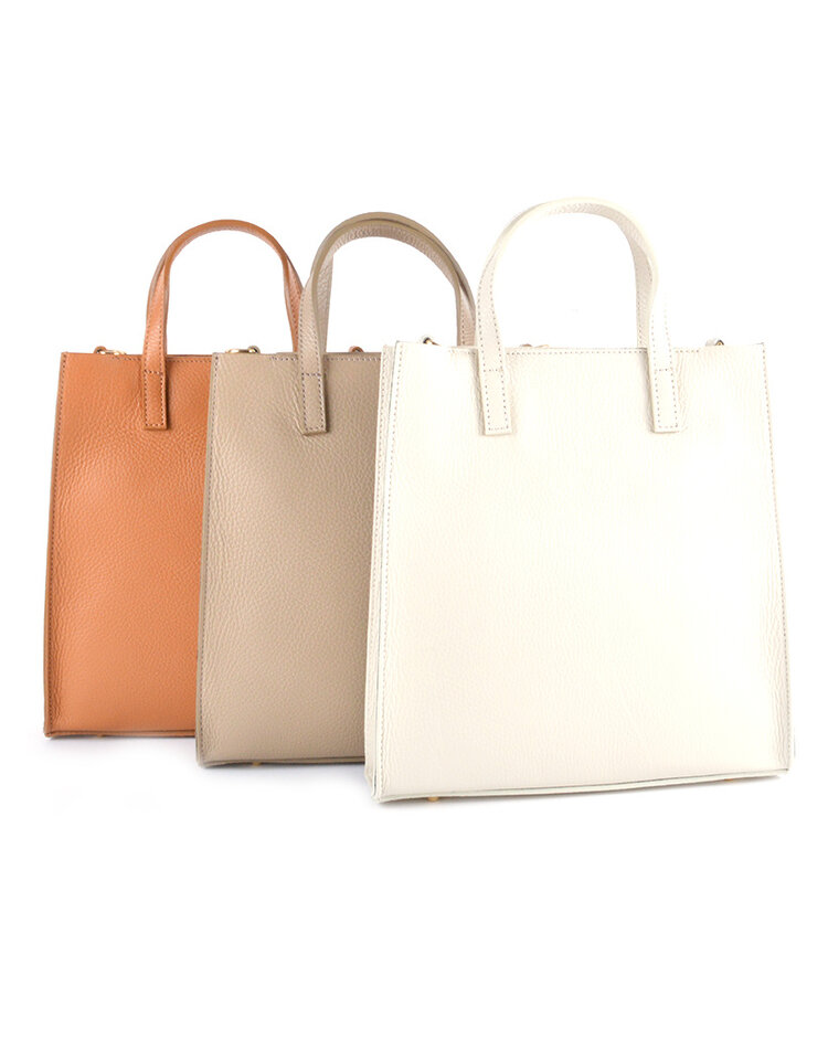 Lederen handtas | 552873