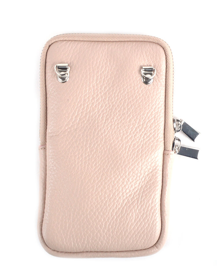 Kleine Leder-Schultertasche | Lang | 900041