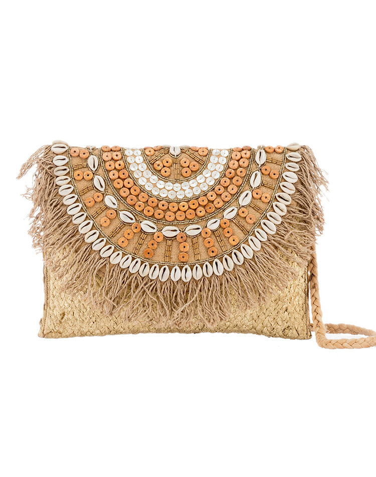 Shoulderbag wicker look | BO1102