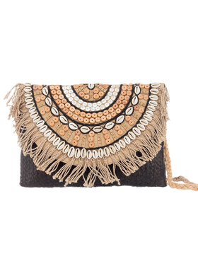 Shoulderbag wicker look | BO1102