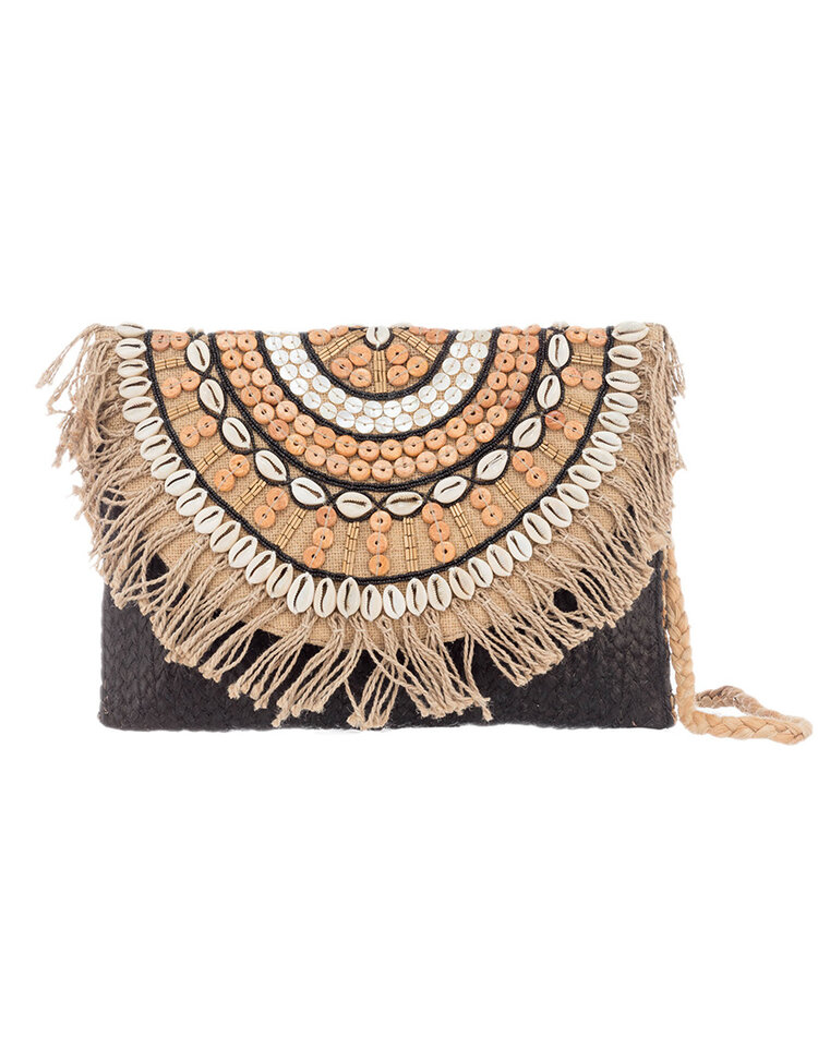 Shoulderbag wicker look | BO1102