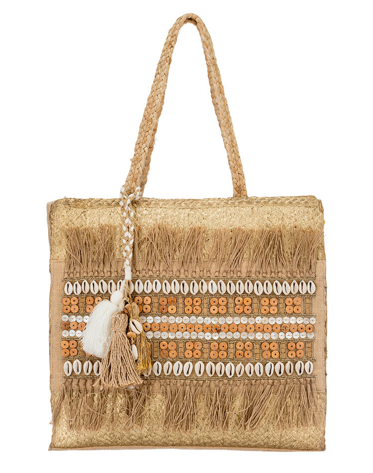 Handbag wicker look | BO1103