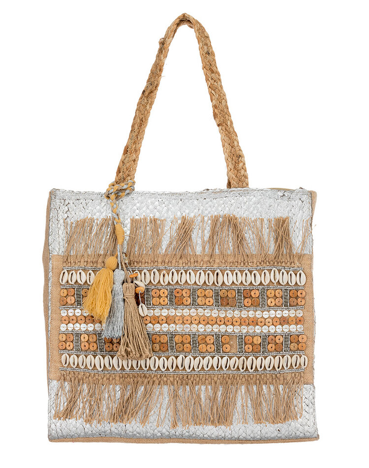 Handtas rieten look | BO1103