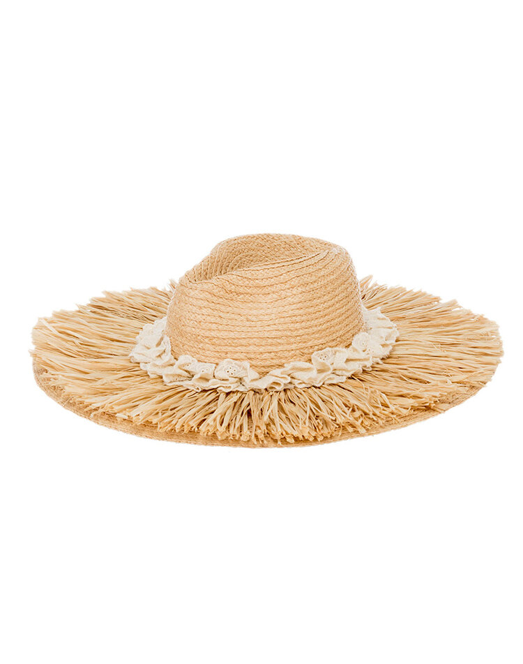 Straw look hat | CA026