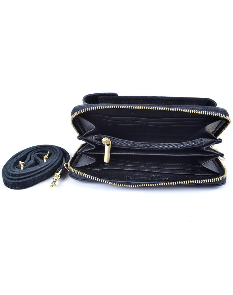 Wildleder-Geldbörse / Handytasche | 552745