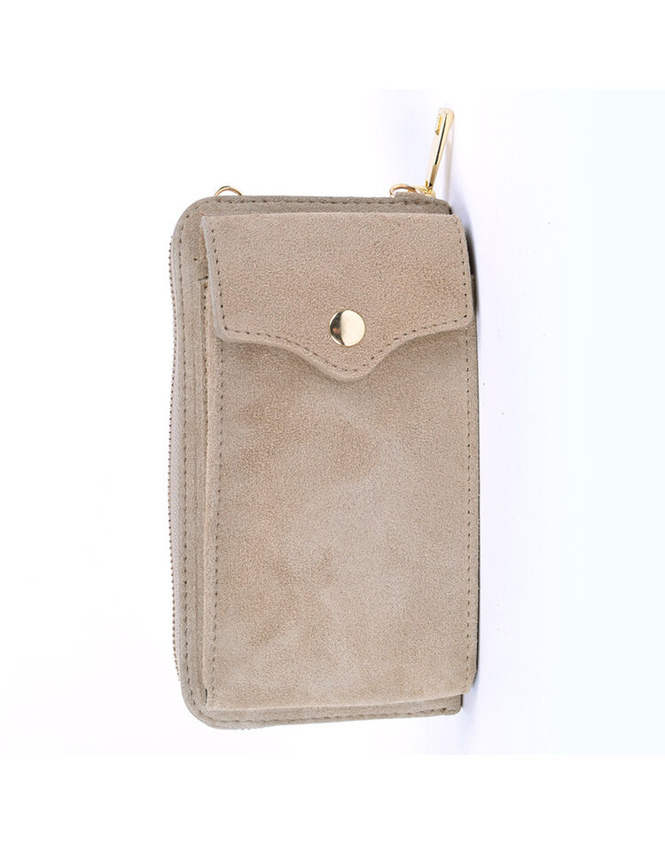 Wildleder-Geldbörse / Handytasche | 552745