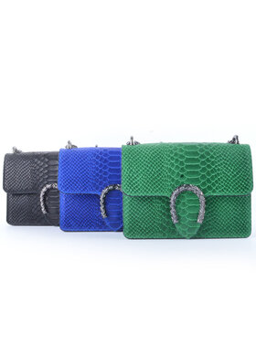 Leder-Schultertasche | Hufeisen | 552396