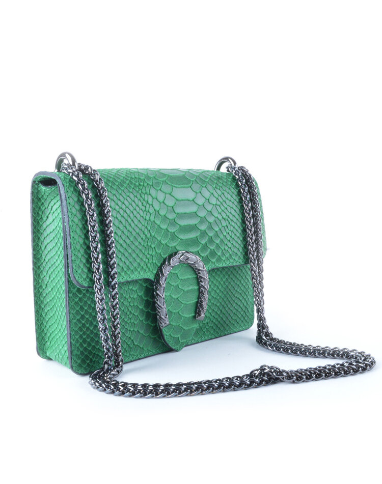 Lederen schoudertas | Hoefijzer | 552396