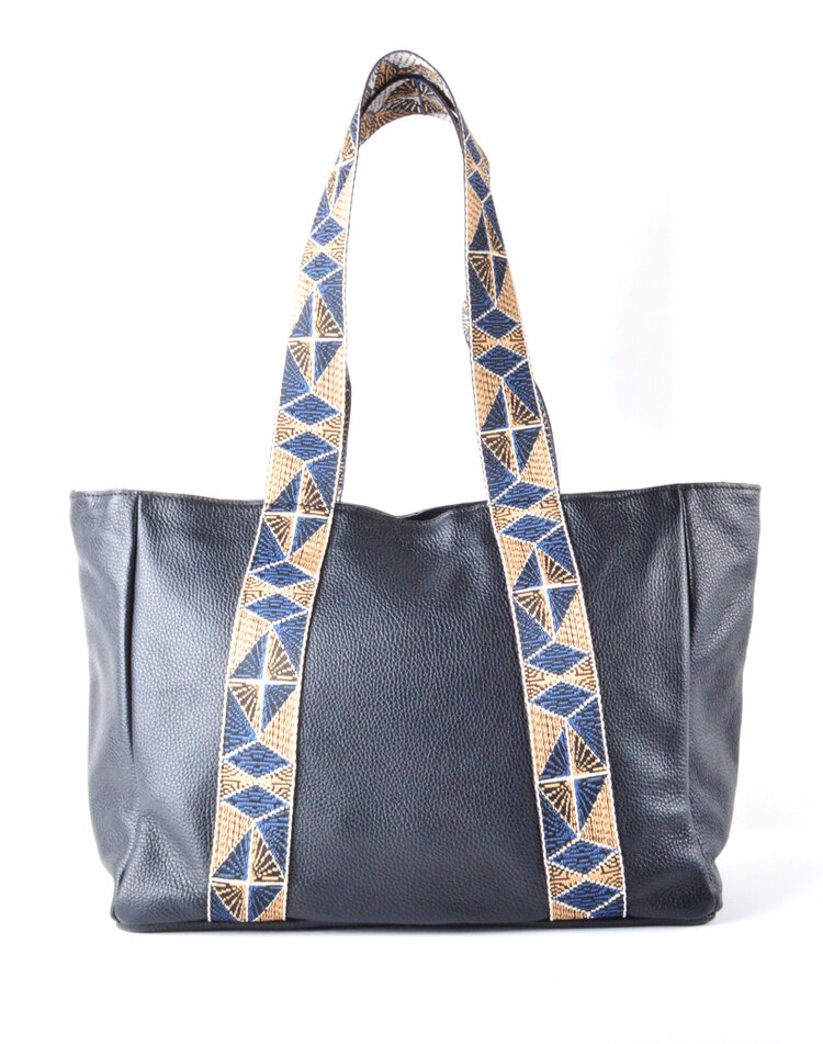 Leather shopper | IBIZA | 552879
