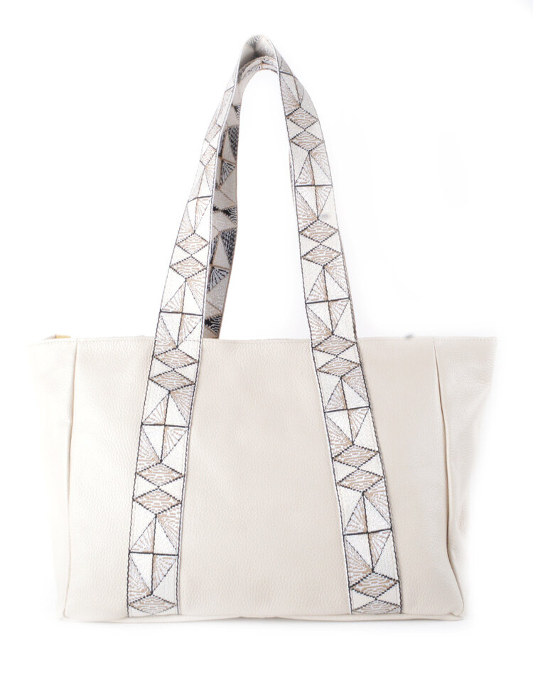 Leather shopper | IBIZA | 552879